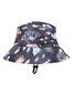 Minihaha Aiden Black Print Sunhat