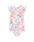 Minihaha Lou Print S/S Sunsuit - Frill Sleeve