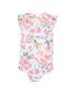 Minihaha Lou Print S/S Sunsuit - Frill Sleeve