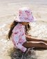 Minihaha Phoebe Print Swim Sunhat