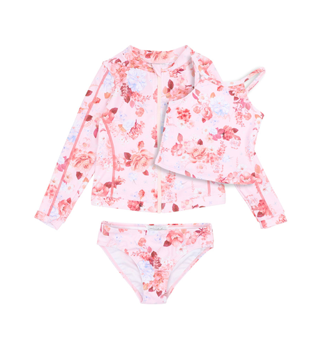 Minihaha Phoebe Print 3 Piece Swim Set