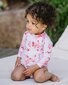 Minihaha Phoebe Print L/S Baby Sunsuit