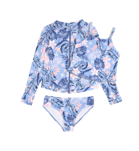 Minihaha Skyler Print 3 Piece Swim Set