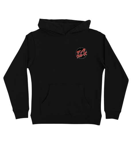 Santa Cruz Godzilla Destroyer Youth Hooded Sweatshirt - Black