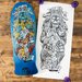 Santa Cruz10.125in Godzilla Kaiju Roskopp Skateboard Deck