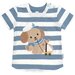 Huxbaby Sailor Pup Stripe Top