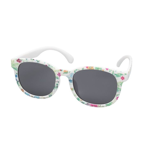 Unity White Floral Kids Sunglasses