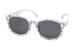 Unity White Floral Kids Sunglasses