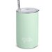 Frank Green 425ml Iced Coffee Cup with Straw - Mint Gelato