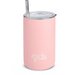 Frank Green 425ml Iced Coffee Cup with Straw - Blushed