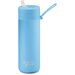 Frank Green 595ml (Straw) Bottle - Sky Blue