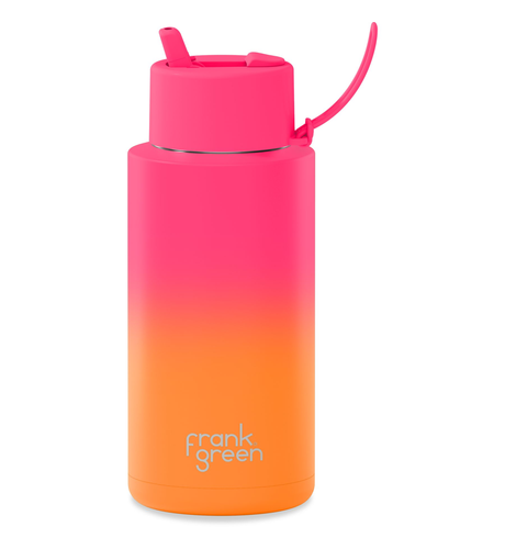 Frank Green 1000ml (Straw) Gradient Bottle - Summer Sunset