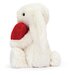 Jellycat Bashful Red Love Heart Bunny - Little