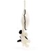 Jellycat Bashful Black & Cream Puppy Musical Pull Toy