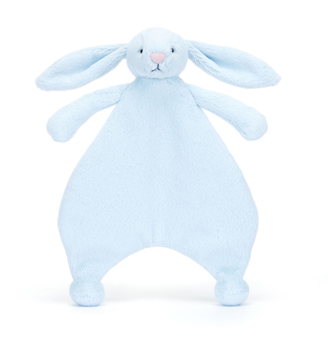 Jellycat Bashful Blue Bunny Comforter