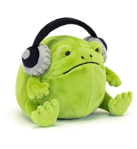 Jellycat Ricky Rainfrog Headphones