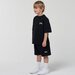 Crate Kids Basic Script Sweat Shorts - Black