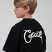 Crate Kids Scripted Box Fit Tee - Black