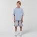 Crate Kids Scripted Box Fit Tee - Light Blue