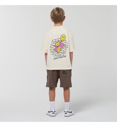 Crate Kids Happy Escape Box Fit Tee - Tofu