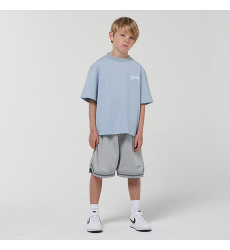 Crate Kids B Ball Mesh Shorts - Grey