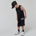 Crate Kids B Ball Mesh Shorts - Black