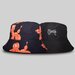 Crate Kids Balloon Dog Reversible Bucket Hat - Blk & Orange/Blk