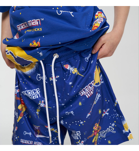 Crate Kids X Spaceman Candy Swim Shorts - Blue