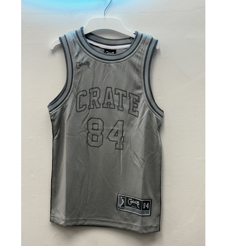 Crate Kids 84 Team Singlet - Grey