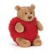 Jellycat Bartholomew Bear Heart-throb