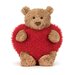 Jellycat Bartholomew Bear Heart-throb