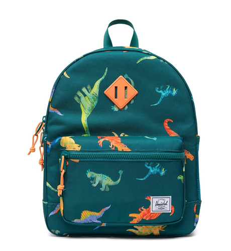 Herschel Heritage Youth Backpack (20L) - Aventurine Watercolour Dinos