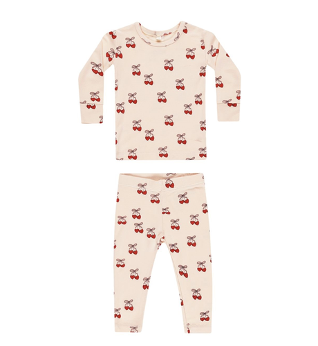 Quincy Mae Bamboo Pajama Set - Mon Amour