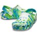 Crocs Kids Classic Glow Marbled Clogs - Prep Blue/Multi