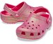 Crocs Kids Classic Iridescent Glitter Clogs - Dragon Fruit