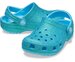 Crocs Kids Classic Iridescent Glitter Clogs - Tinted Glass