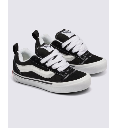 Vans Kids Knu Skool Mix Checker - Blk/True White