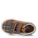 Vans Toddler Old Skool Velcro Plaid - Brown/Blue