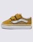 Vans Toddler Old Skool Velcro Glitter - Champagne Gold