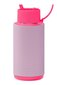 Frank Green 1000ml Bottle With Sleeve - Neon Pink/Lilac Haze