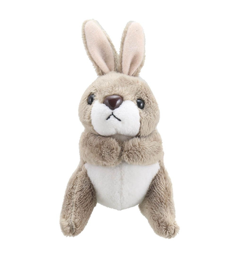 Finger Puppet - Grey Rabbit