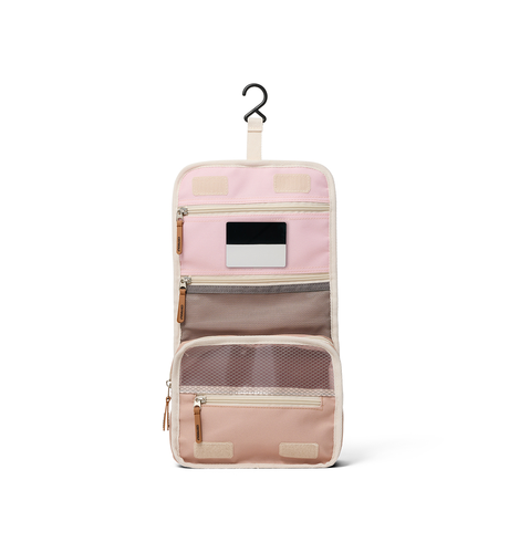 Crywolf Hanging Toiletry Bag - Blush Colourblock