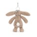 Jellycat Bashful Beige Bunny 'Petal' Bag Charm