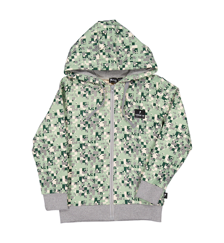 Radicool Dude Pixel Camo Zip Hood (Pre-Order Due Late Feb)