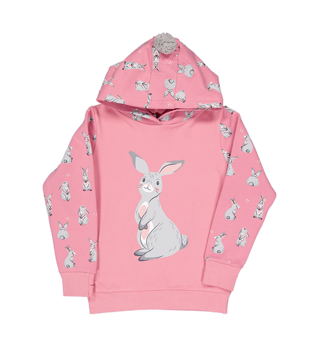 Kissed By Radicool Bluebell Bunny Pom Pom Hood (Pre-Order Due Late Feb)