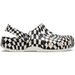 Crocs Kids Classic Warped Checker Clogs - White/Black