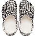 Crocs Kids Classic Warped Checker Clogs - White/Black