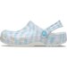 Crocs Kids Classic Gingham Clogs - White/Blue