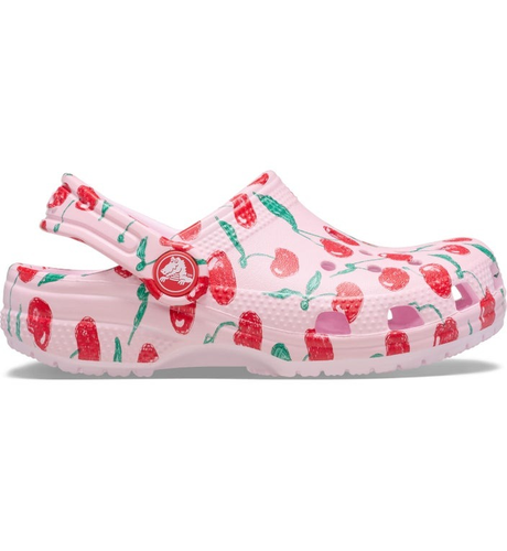 Crocs Kids Classic Fresh Fruits Clogs - Pink Milk