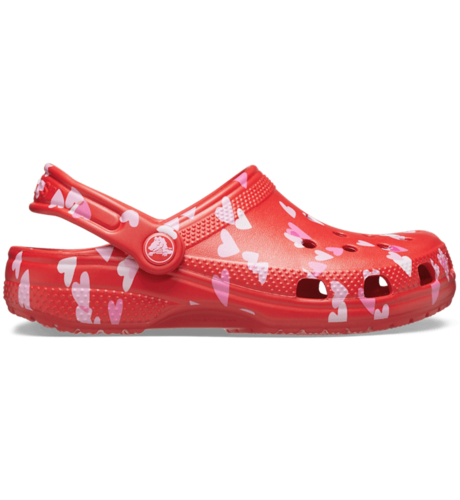 Crocs Kids Classic Valentines Day Clogs - Cherry Red